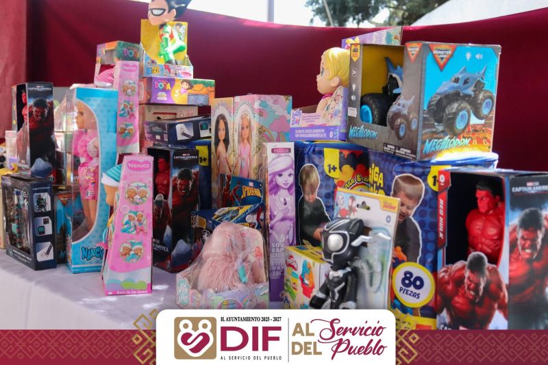 BOLETÍN 47| DIF Chicoloapan entrega juguetes para celebrar a la niñez del municipio